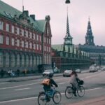 cyclist-Carcassonne-medieval-city