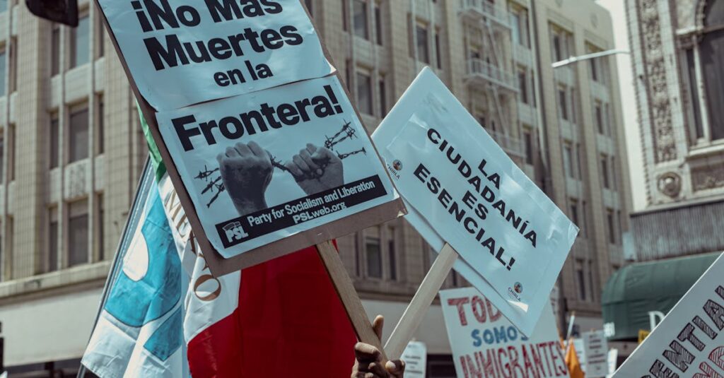 Illustration de Mort Tragique : Un Raid Brutal Contre l'Immigration Dégénère immigration-raid-Los-Angeles
