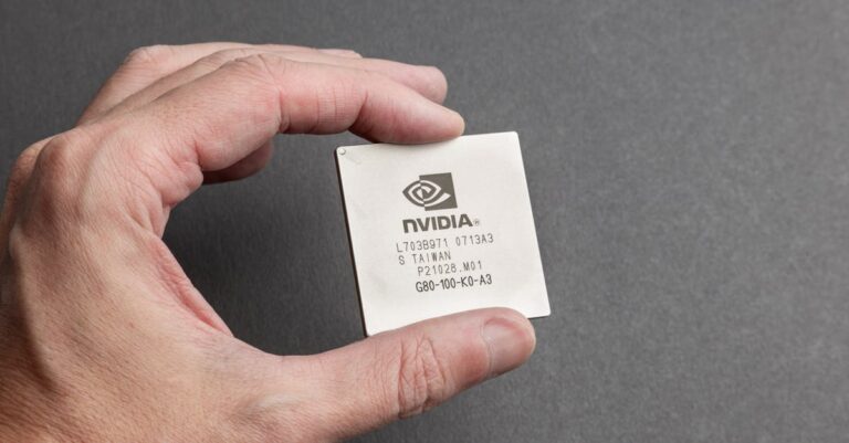 Illustration de Nvidia, entre soumission et profits en Chine nvidia-chip-china