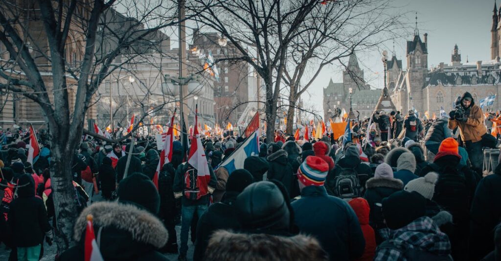 Illustration de Loi Duplomb : Un Million de Signatures Contre un Texte Désastreux parliament-building-protest