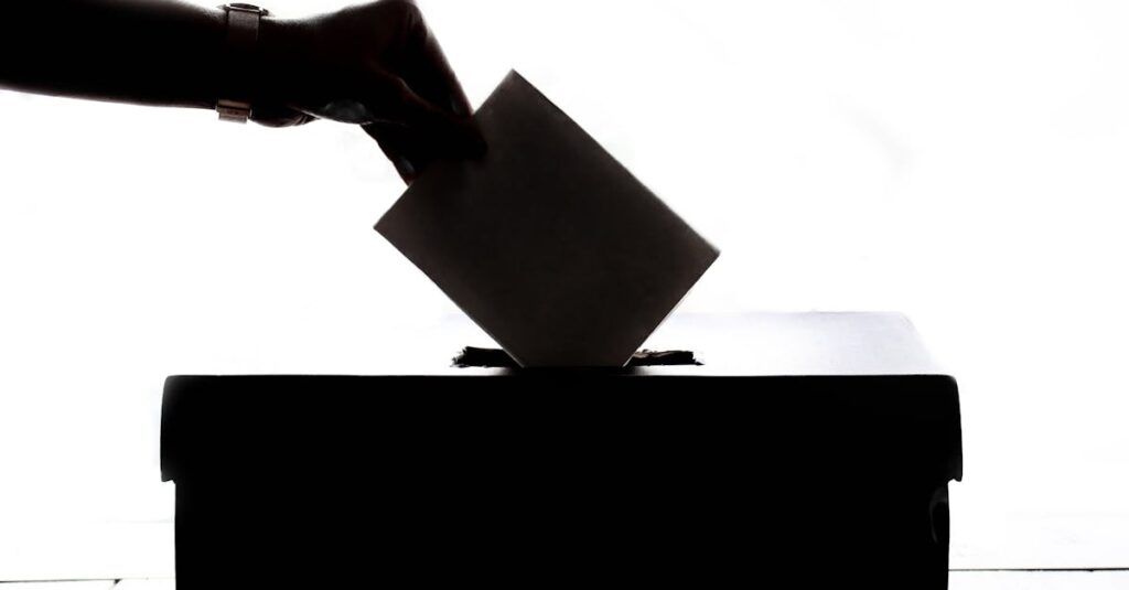 Illustration de La réforme électorale à Paris, Lyon et Marseille : une farce démocratique ? French-election-ballot
