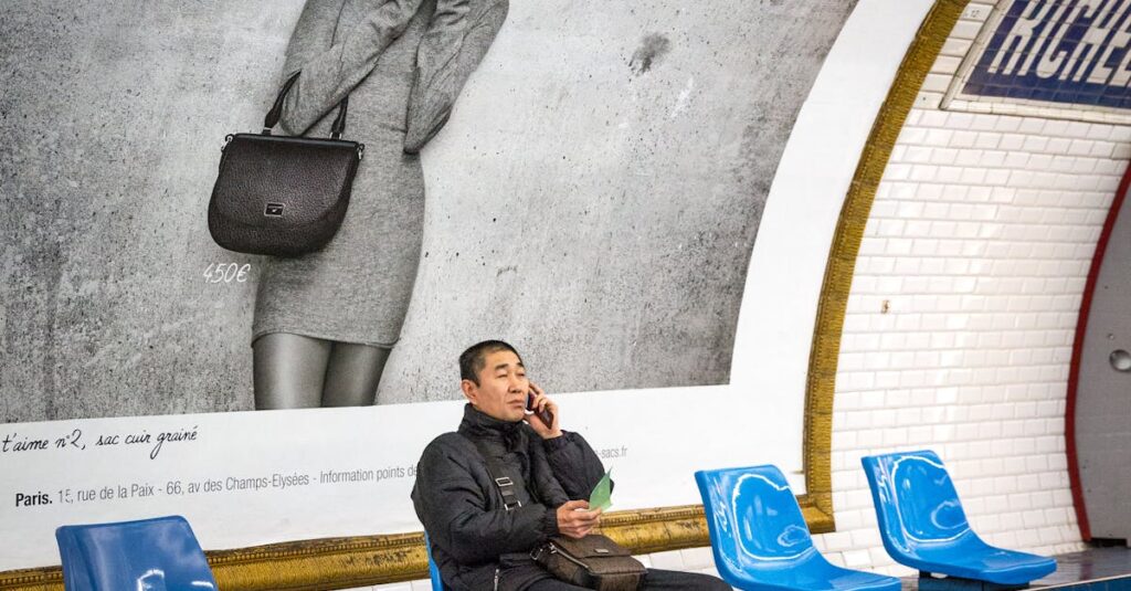 Illustration de Wegovy : La publicité masquée de Novo Nordisk sème la discorde Paris-metro-advertisement