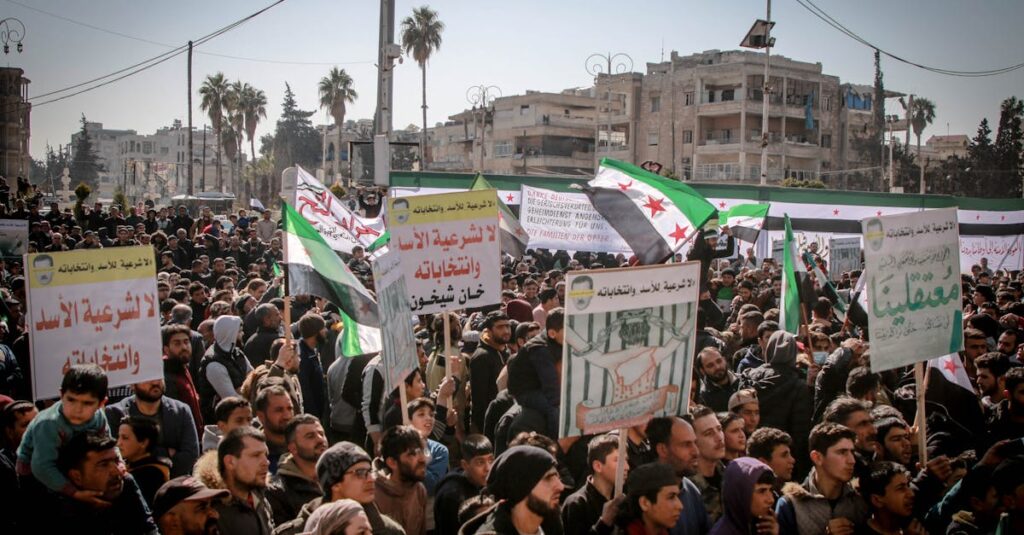 Illustration de Chaos en Syrie : le cessez-le-feu vole en éclats, des dizaines de morts Syrian-civil-war-1