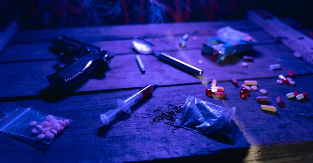 Illustration de La France submergée par un "tsunami blanc" de drogues drug-trafficking-France