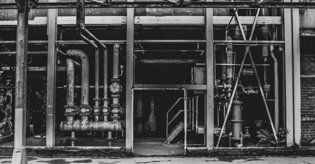 Illustration de NovAsco: Le désastre industriel frappe Hagondange abandoned-steel-factory-Hagondange