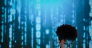 Illustration de L'IA, miroir d'une jeunesse déconnectée de la réalité économique teenage-coding-computer