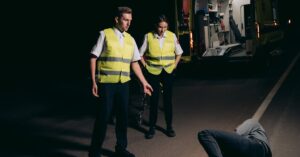 Illustration de Un chauffard alcoolisé démasqué après 4 ans de mensonges uk-accident-man-lying