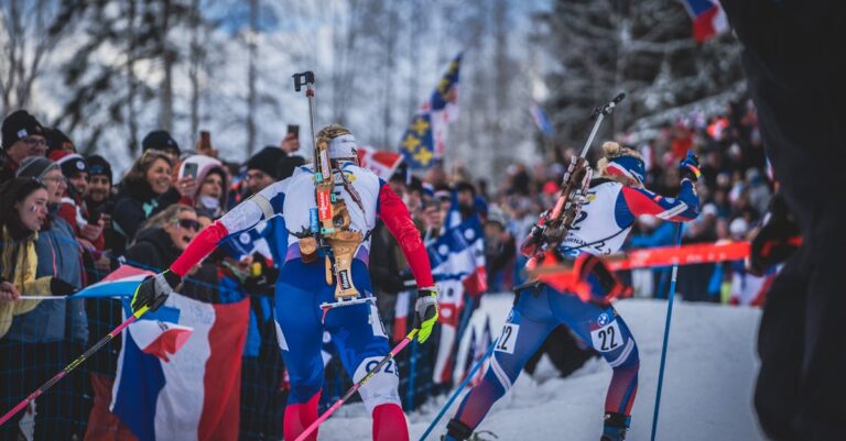 Biathlon-relay-race