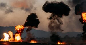 Tehran-explosions-smoke