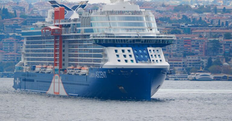 Illustration de Chaos au détroit d'Ormuz : des milliers de touristes piégés cruise-ship-blocked-Strait-Ormuz