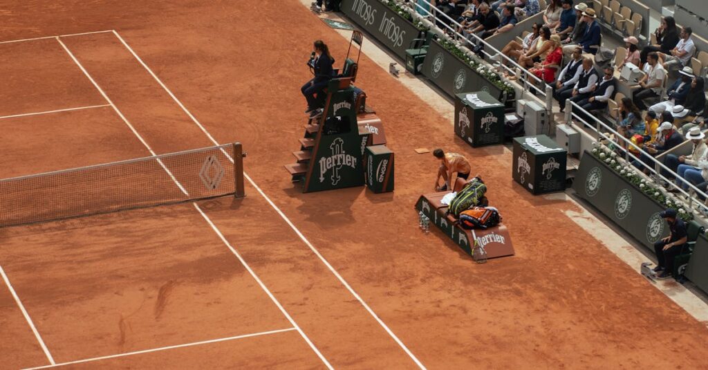 Illustration de Roland-Garros : L'Échec Persistant de l'Égalité Naomi-Osaka-Roland-Garros-night